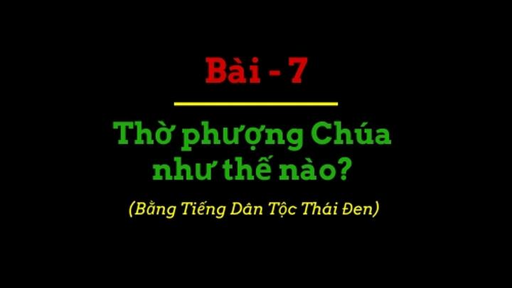 Thờ phượng Chúa Thờ phượng Chúa