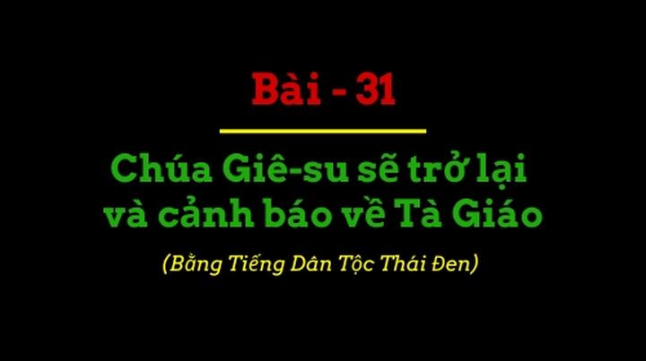 Chúa Giê-su sẽ trở lại và cảnh báo về tà giáo Chúa Giê-su sẽ trở lại và cảnh báo về tà giáo