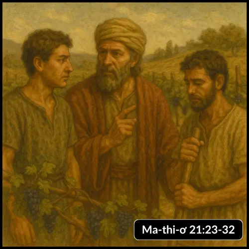 Ma-thi-o 21:23-32