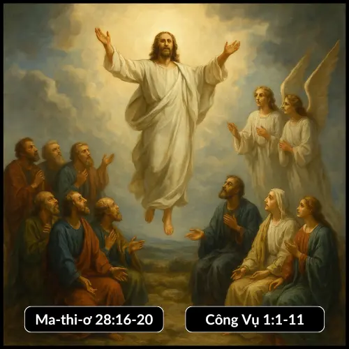Ma-thi-o 28:16-20 / Cong Vu 1:1-11