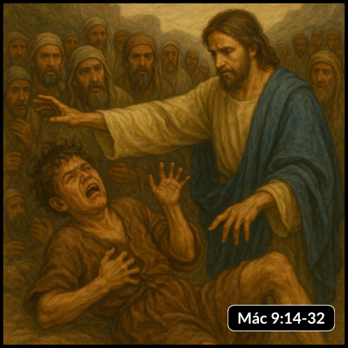 Mac 9:14-32